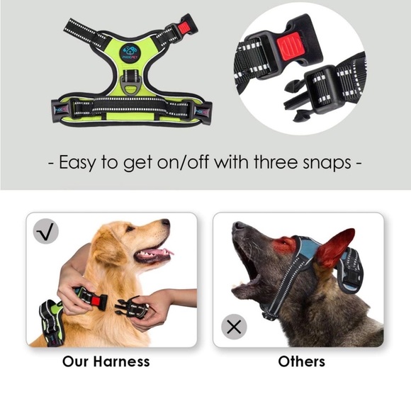 Harnesses size M color Green - Picture 7 of 10